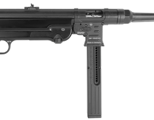 Blue Line Solutions Mauser MP40P 22LR, 10" Barrel, Black Polymer Grip, 23rd