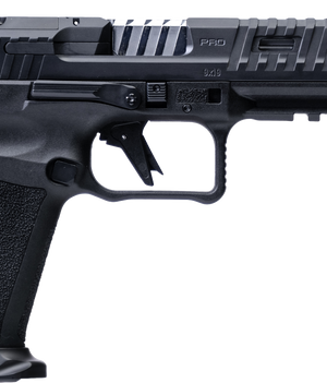 CANIK METE SFT Pro 9mm, 5" Threaded Barrel, 1/2X28 Thread Pitch, Matte Black, Tritium Front Sight, Black Rear, Flared Magwell, Optic Ready, Aluminum Trigger, 2 mags, 20rd , 18rd