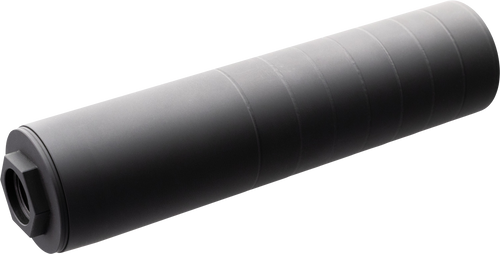 CMMG Zeroed 36, Suppressor, 36 Caliber/9mm, 17-4 Stainless Steel Construction, Nitride Finish, Black, Hub Compatible, 1/2X28 and 5/8X24 Direct Thread HUB Mounts