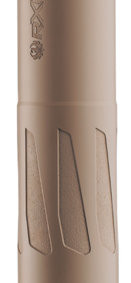 Dead Air Armament RXD 910Ti, Suppressor, 9mm, 64A1-4V Titanium Construction, Cerakote Finish, Flat Dark Earth, Includes 1/2X28 Thread Pitch Piston and Install Tool