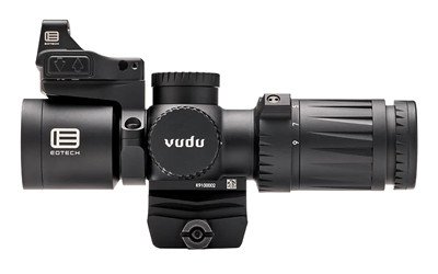 EOTECH Vudu 3-9x32 SFP Ultra-Short Riflescope - MD6 Reticle (MOA)Package Kit Containing Riflescope, Integrated Mount, EFLX w/mount