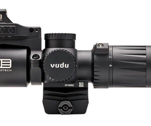 EOTECH Vudu 3-9x32 SFP Ultra-Short Riflescope - MR5 Reticle (MOA)Package Kit Containing Riflescope, Integrated Mount, EFLX w/mount