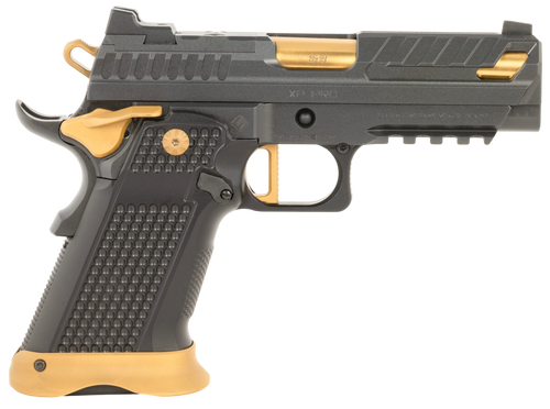 Fusion XP Pro Exclusive 9mm, 4" Bull Barrel Steel Optic Cut/Serrated/Vent Cut Slide Steel Frame Picatinny Rail Aluminum Grip RMR Footprint, 10 Rd
