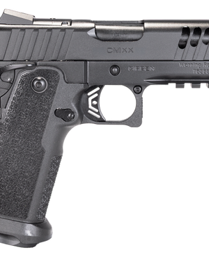 Girsan Witness 2311 Match XX, SAO, Full Size, 10MM, 4.25" Integrally Compensated Barrel, Cerakote Finish, Black, Optics Ready, RMSc Footprint, Fiber Optic Front Sight, Magwell,...