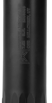 HUXWRX Ventum 556, Suppressor, 5.56 NATO, Nitride QPQ Finish, Black, 17-4PH Stainless, 1/2X28 Direct Thread