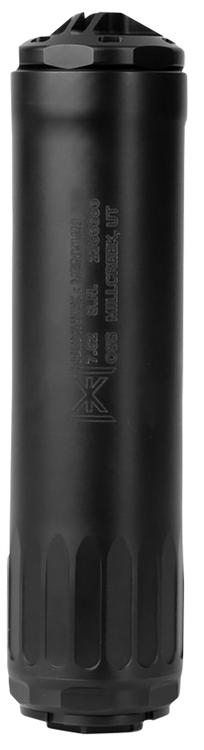 HUXWRX Ventum 556, Suppressor, 5.56 NATO, Nitride QPQ Finish, Black, 17-4PH Stainless, 1/2X28 Direct Thread