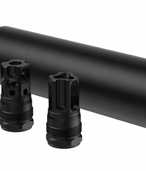 Liberty Precision Anthem-S2 30 Caliber, Rearden Atlas QD Mount, 7.35" Long, 15.8 OZ with Mount, 1.74" Diameter, Cerakote Finish, Black