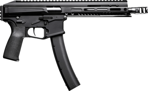 POF Phoenix 9mm, 8.50" 8" Black Threaded Barrel, Black Anodized, Picatinny, M-LOK Handguard MFT Grip, 35rd