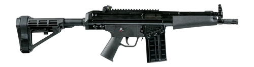 PTR 51P 7.62x51mm/308 Win, 8.5" Threaded Barrel, Black Powdercoat, 20rd