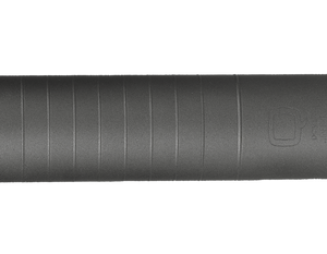 Q Thunder Chicken Suppressor, 1.75" Diameter, 8.125" Length, 7.62/300Blk/300 Win, Titanium, Bead Blasted Finish, Quickie Fast Attachment, Includes Rear End Muzzle Brake