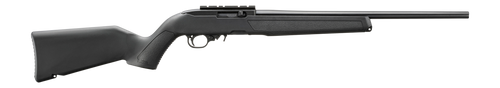 Ruger 10/22 22 LR, 18.5" Barrel, Satin Finish, Black, Polymer Stock, Scope Base, Manual Safety, 10rd Rotary Magazine