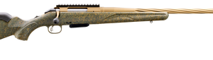 Ruger American Generation II Predator 350 Legend, 22" Barrel, Threaded Brake, Cerakote Burnt Bronze, Green Splatter, Picatinny, 5rd Mag