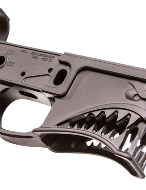 Sharps Bros Hellbreaker Stripped AR-15 Lower Receiver, Black, Multi Cal