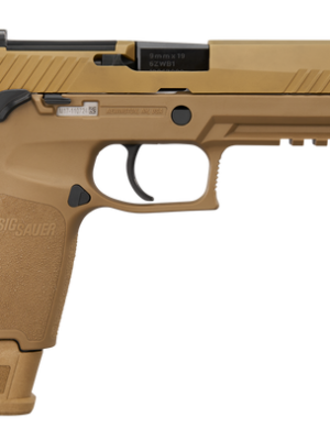 SIG M17 MA Compliant 9mm, 4.7" Barrel, Coyote Brown, Massachusets, 10rd