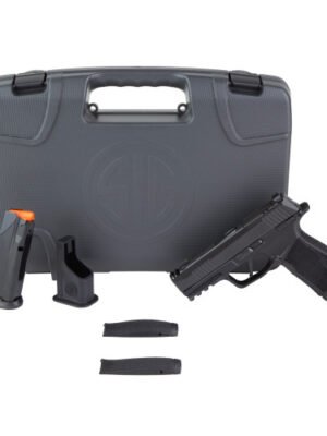 Sig P365 Macro Comp 9mm, 3.1" Barrel, Integral Comp, Matte Black, Optics Ready, X-RAY3 Sights, Manual Safety, 2x17rd Mags