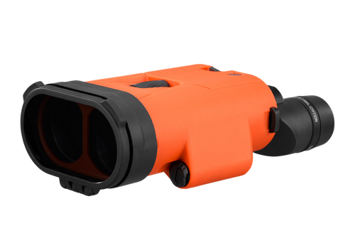 Sig ZULU 6 Pro Marine 50mm Obj, 18X Mag, Image Stabilization, Matte Orange, 4-Rechar AA, USB-C Charg Cable