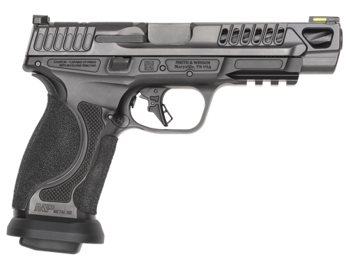 Smith & Wesson M&P M2.0 Competitor Heavy Duty 9mm, 5" Spiral Fluted Barrel, Optics Ready, No Manual Safety, 17rd, 4 mags