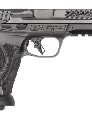 Smith & Wesson M&P M2.0 Competitor Heavy Duty 9mm, 5" Spiral Fluted Barrel, Thumb Safety, Armornite Black, Front Hiviz Night, Black Rear, Optics Ready, 4x17rd Mags