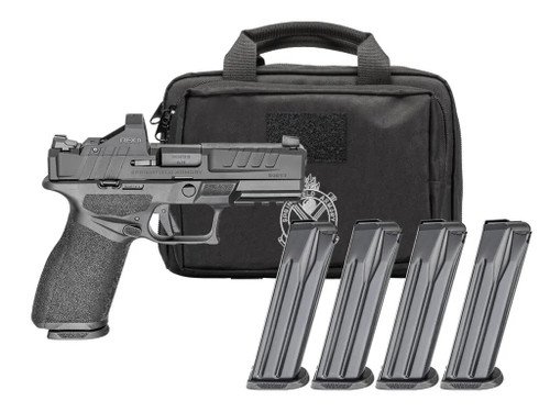 Springfield Echelon 4.0FC Optic Gear Pac 9mm, 4" Barrel, Viridian RFX11 Optic, (3) 17 Round Magazines, (1) 20 Round Magazine