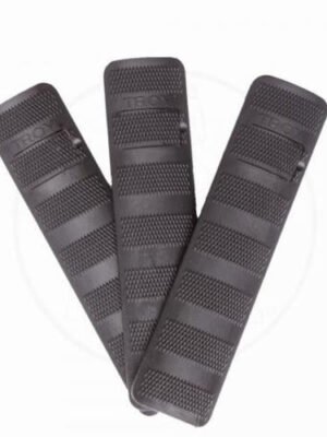 Troy Rail Covers, 6.2", Black, 3 Pack
